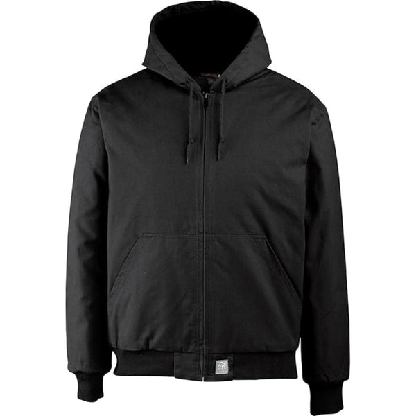 Wolverine Men's Jaxon Black Hooded Work Jacket | BootsPlusMore